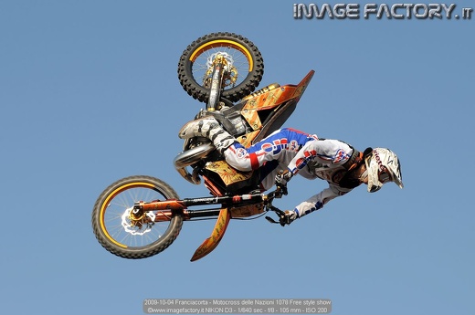 2009-10-04 Franciacorta - Motocross delle Nazioni 1078 Free style show